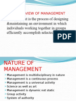 Unit-1 Overview of Management