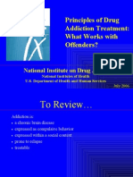 Principles of Drug Addiction Treatment: What Works With Offenders?