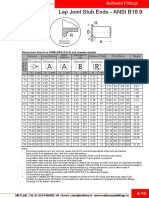 Stub Ends Ansi b16.9