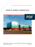 Waste-To-Energy Power Plants
