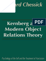 Kernberg and Modern Object Relations Theory