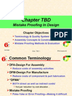 Mistake Proofing in Design