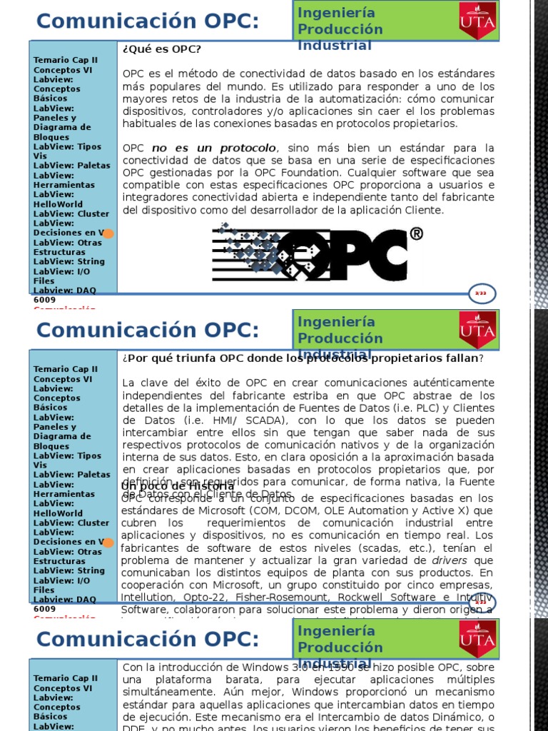 Opc Server | PDF | Informática | Ingeniería Informática