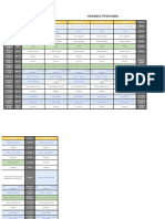 Horario Personal 2