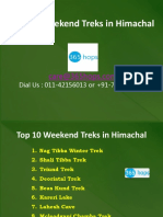 Top 10 Weekend Treks in Himachal