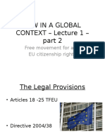 EU Citizenship - Rights