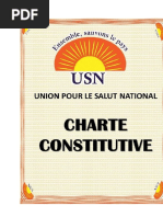 Download Charte Constitutive de lUSN by Union pour le Salut National USN SN298260798 doc pdf