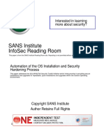 Automation Os Installation Security Hardening Process 536