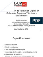 Introduccion de TV Digital en Colombia
