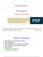 PlymouthUniversity MathsandStats the Laplacian