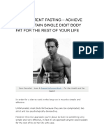 Intermittent Fasting