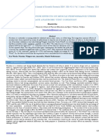 Evaluation of Nicotine Effects on Muscle Performance Under Wingate Anaerobic Test Condition