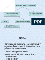 Toxicologie 3 Factori de Care Dep Toxicitatea