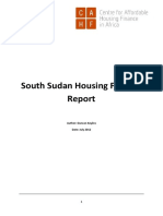 South Sudan Housing Finance Report