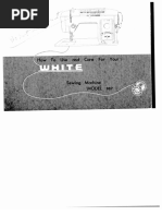 Download White Sewing Machine Manual Model 967 by ophrapaul SN298285287 doc pdf