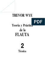 Trevor Wye Teoria y Practica de La Flauta Volumen 2 (Tecnica)