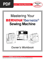Mastering Your Bernina 220 230PE 240 440QE 630 640 730