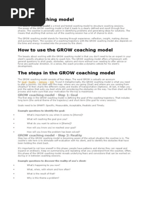 Coach Grow