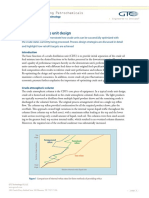 Optimizing crude distillation design