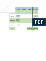 horario 2016