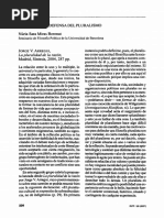 A Pluralidade Da Razão