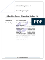 OM1 Case Analysis Scharffen Berger Chocolate Maker Group1