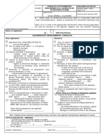 Safety Practitioner Accreditation Checklist