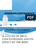 Pharmacodynamics: Melba Grace T. Donio, RN