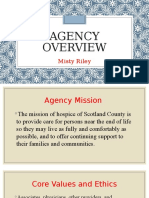 agency overview