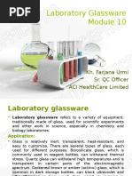 Glassware Safety Risk Assessment Guide | PDF | Occupational Safety And ...