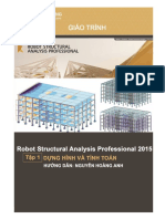 Giáo trình Robot Structural Tập 1 PDF