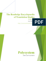 Routledge Encyclopedia of Translation Studies