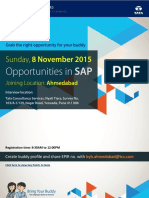 Register for SAP job fair by 12PM
