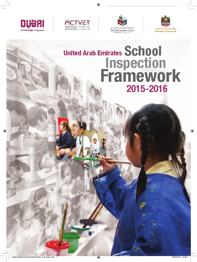 UAE School Inspection Framework 2015-2016 | PDF | Inclusion (Education ...