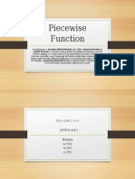 Piecewise Function