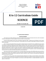 K-12 Science Curriculum Guide promotes scientific literacy