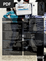 Download Nokia C6 Data Sheet by mobiFlipde SN29837432 doc pdf