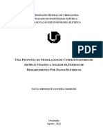 Modelagem de condicionadores de ar Split para análise de pedidos de ressarcimento