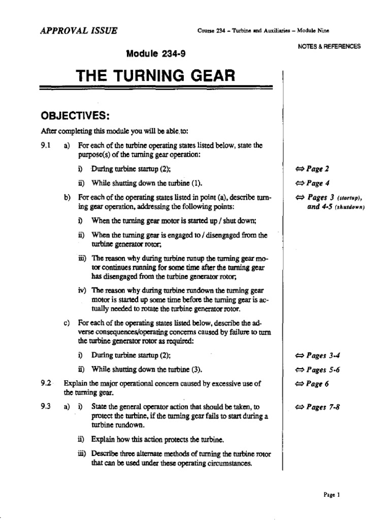 Turbine Barring Gear | Turbine | Electric Motor