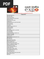 Exhibitor List 2015