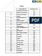 Competitive Study of LIC Vs Private Players in Life Insurance Sector