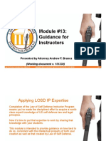 LOSD Instructor Program: Guidance for Graduates (160207)