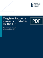 Registering as a Nurse or Midwife in the UK EU January 2011 (1)