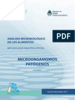 Analisis Microbiologico de Los Alimentos Vol II