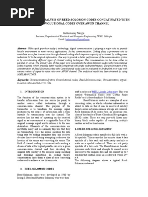 Ieee Paper