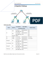 7.4.1.2 Packet Tracer - Skills Integration Challenge