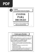Contabilidade - Custos B