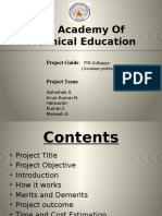 JSS Academy of Technical Education: Project Guide