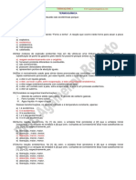 Termoquímica: reações exo e endotérmicas