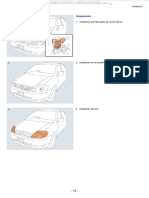 Manual Instalacion Faros Automovil Componentes Procedimientos Conexion Inspeccion Final